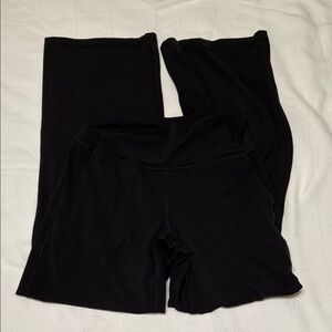 Lululemon Athletica Black High Rise Align Wide Leg Pants